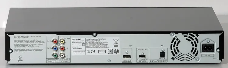 Sharp AQUOS BD-HP21S