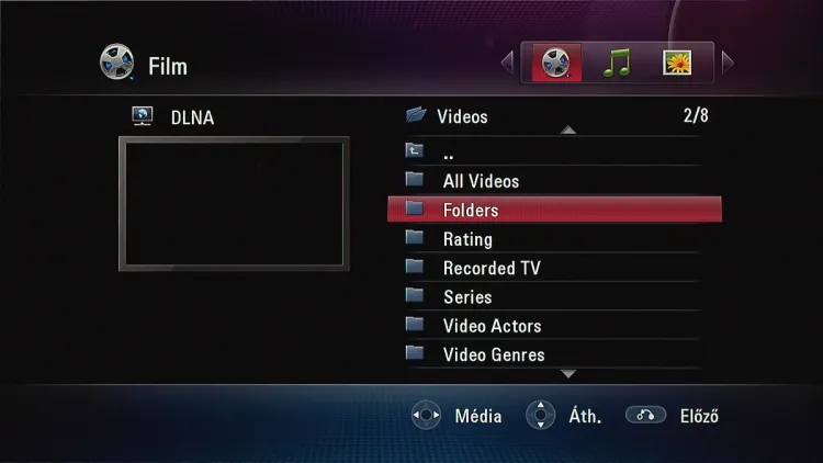 LG MS450H médiacenter