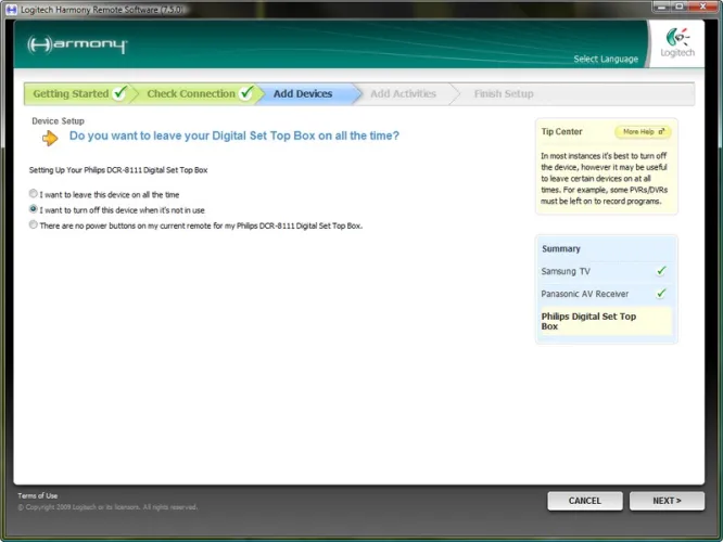 Logitech Harmony 1100