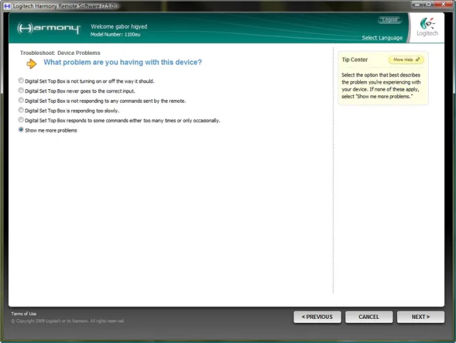 Logitech Harmony 1100