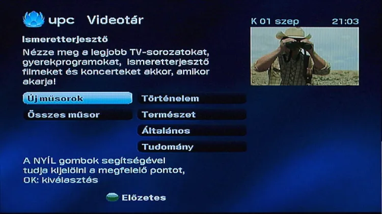 UPC Videotár